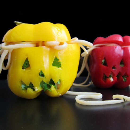 Scary Stuffed Peppers