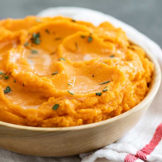 Mashed Sweet Potatoes