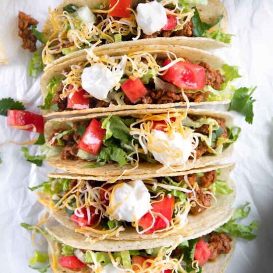 Ground Beef Tacos