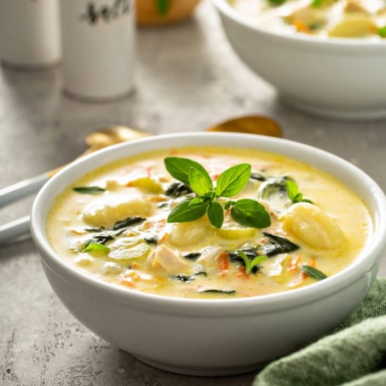 Olive Garden Gnocchi Chicken Soup