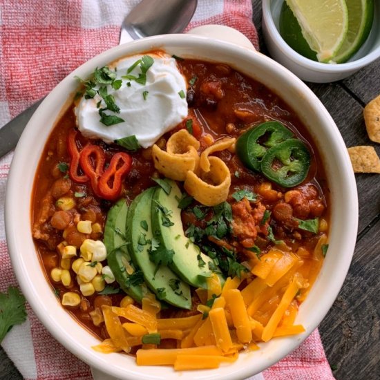 Turkey Lentil Chili