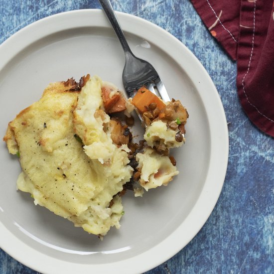 Easy Vegan Shepherd’s Pie