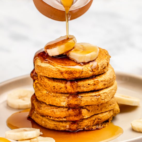 Fluffy Pumpkin Pancakes