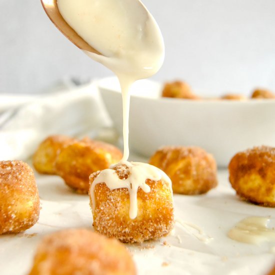 Pumpkin Spice Pretzel Bites