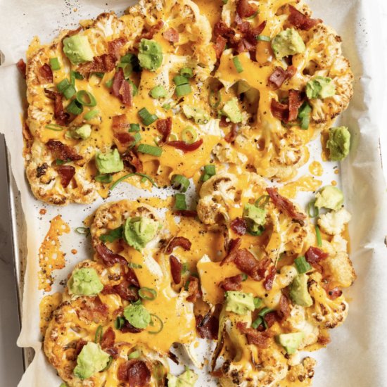 Loaded Cauliflower Steaks