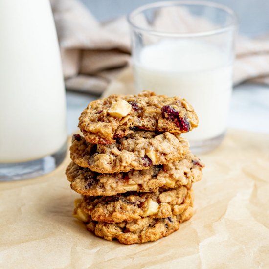 Apple Oatmeal Cookies