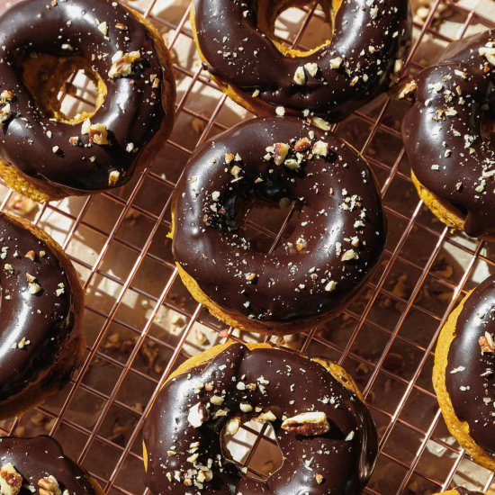 Gluten Free Baked Pumpkin Donuts