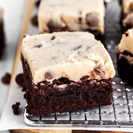 Cookie Dough Brownies