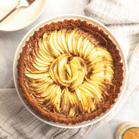 Toffee Apple Tart