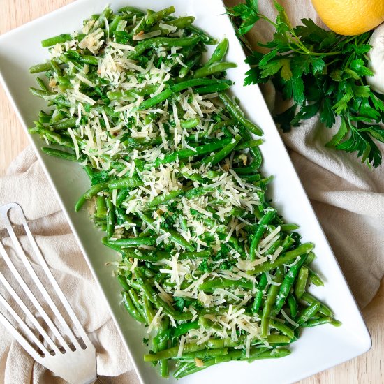 Green Beans Aglio e Olio