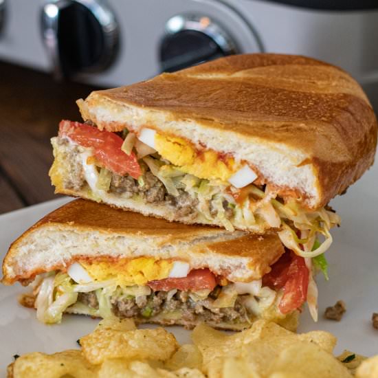 Dominican Riki Taki Sandwich