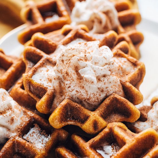 Pumpkin Waffles