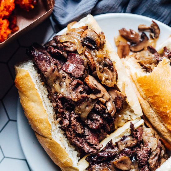 Philly Cheesesteak Sandwich