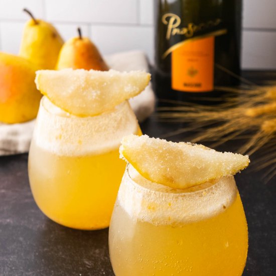 Spiced Pearsecco Mimosa