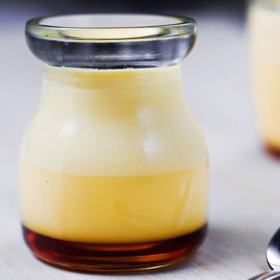 Silky Japanese Custard Purin