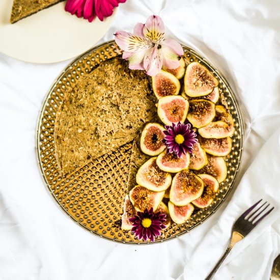 Granola Crusted Cashew Cream Tart