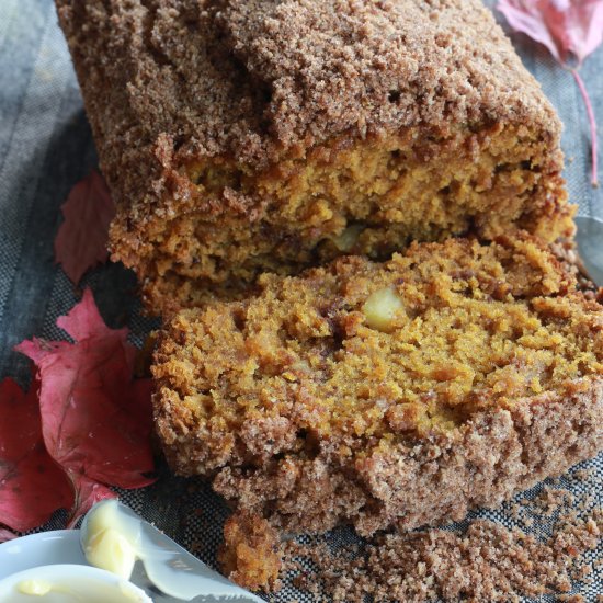 Pumpkin Apple Bread