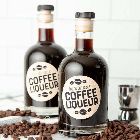 Homemade Coffee Liqueur (Kahlúa)