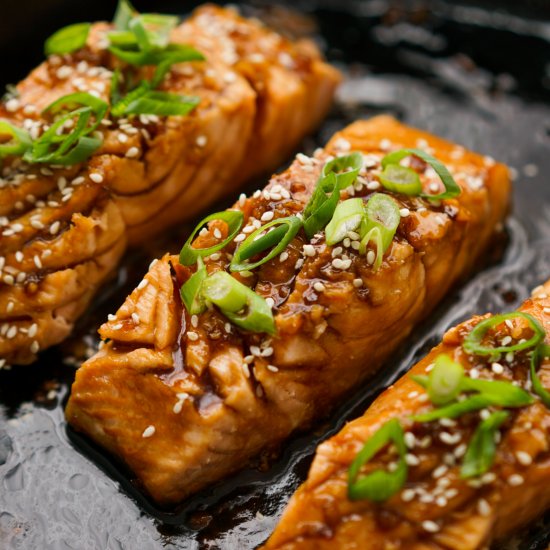 Teriyaki Glazed Salmon