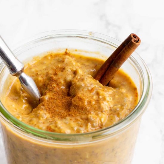 Pumpkin Pie Overnight Oats