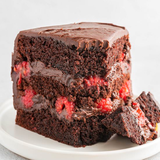 Chocolate Raspberry Cake