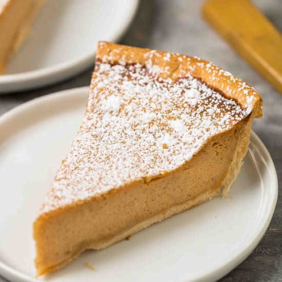 Southern inspired sweet potato pie