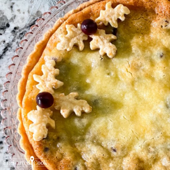 Cranberry Sugar Pie