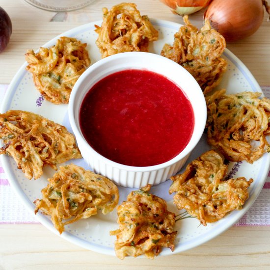 Onion bhaji