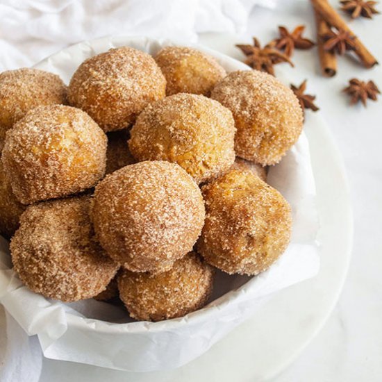 Apple Cider Donut Holes