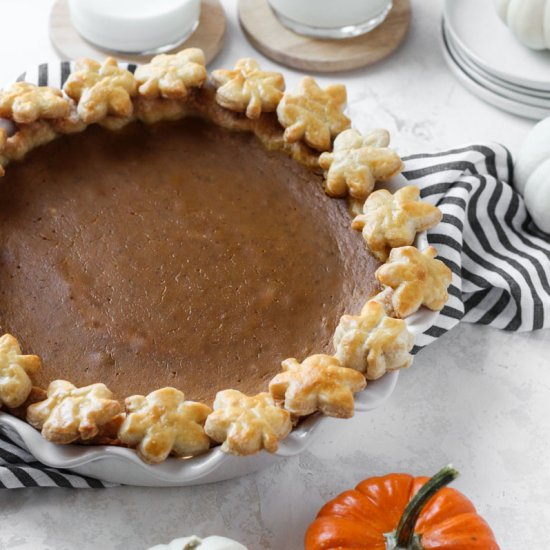 Brown Butter Pumpkin Pie