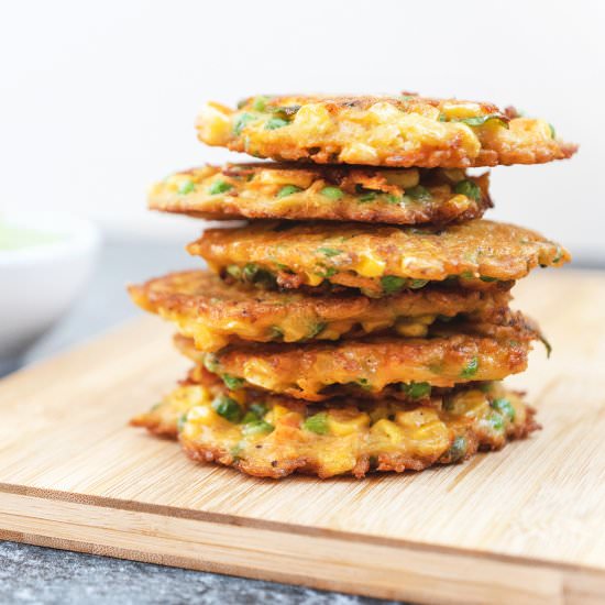 Easy Gluten Free Vegetable Fritters