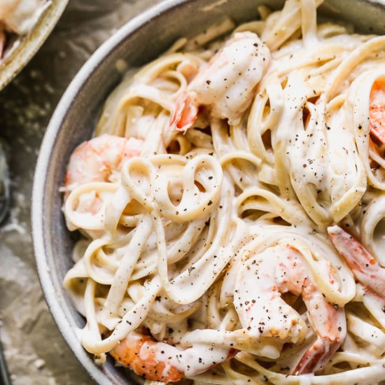 Shrimp Alfredo