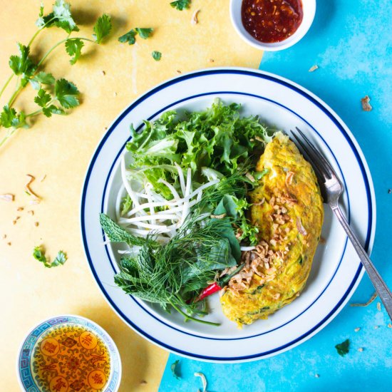 Vietnamese Style Omelette