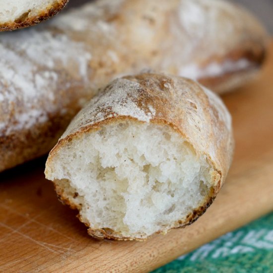 Sourdough Baguettes