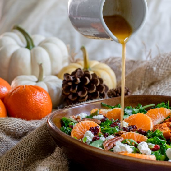 Fall Clementine Harvest Salad