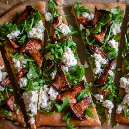 Chanterelle Mushroom Flatbread