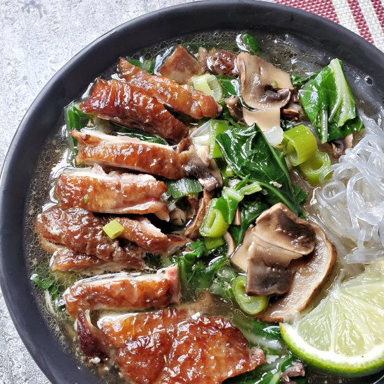 Vietnamese Duck Pho Soup