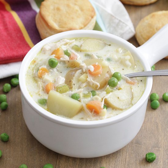 Chicken Pot Pie Soup