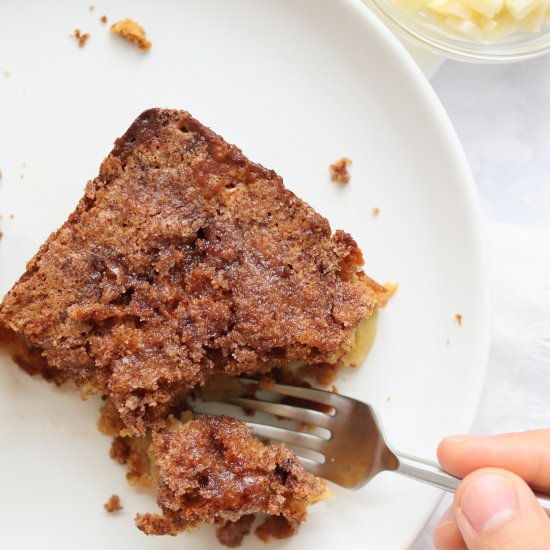 Cinnamon Sugar Apple Cake