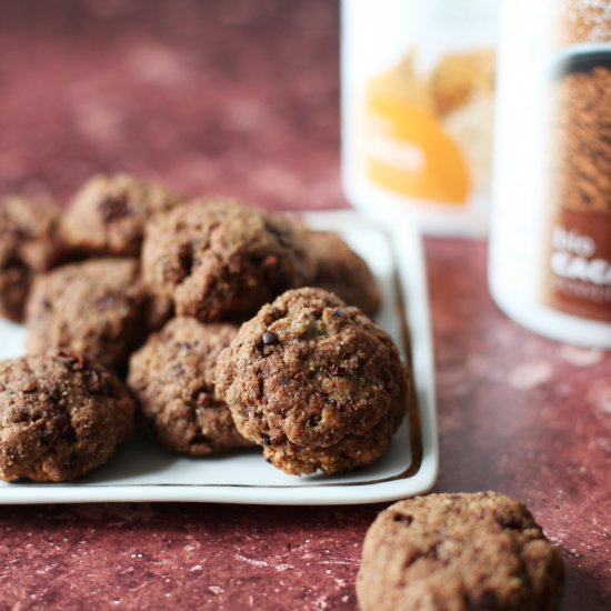 Caramel and Coffee Cookies