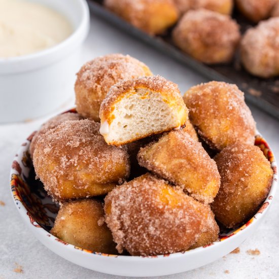 Cinnamon Sugar Pretzel Bites