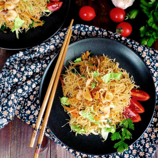 INDONESIAN FRIED VERMICELLI NOODLE