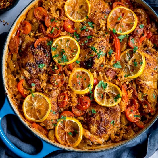 Spanish Chicken and Rice