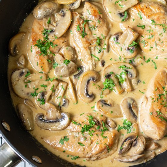 Creamy Mushroom Chicken