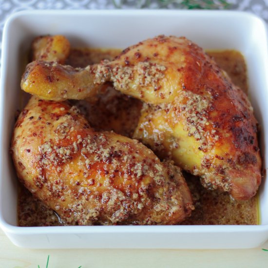 Baked chicken legs