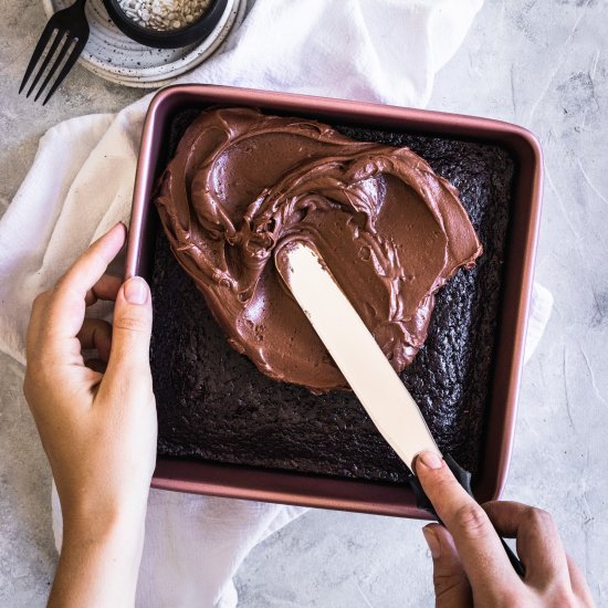 Easy Sourdough Chocolate Cake