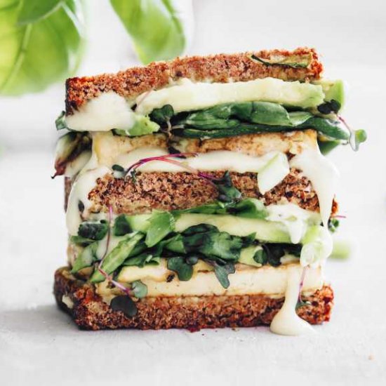 Vegan Grilled Cheese Sandwich