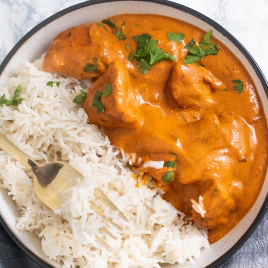 Butter Chicken or Murgh Makhani