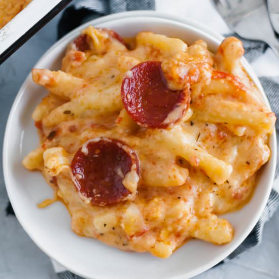 Pizza Macaroni and Cheese