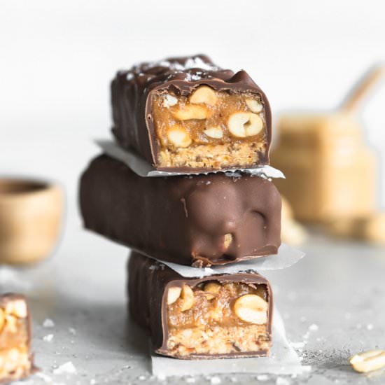 Vegan Snickers Bars